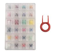 Jufjsfy 24 Interruptores Tester con Acrílico Keycaps en para la caja de Mecánica