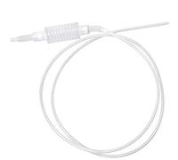 Jufjsfy Bomba SifóN de 2 Metros de Tubo de SifóN Gasolina Bomba Combustible Mano Transferencia Manguera SifóN Aceite Combustible Agua Gasolina de Agua LíQuida Brew Beer Manguera Vino