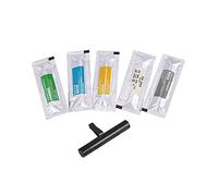 Jufjsfy Car Difusor de aire Perfume Difusor de Ventilación Perfume Condimento Accesorios Interior Negro Cinco Varillas Aromaterapia