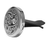 Jufjsfy Coche Difusor Coche Aceite Aromatherapy 10 Cojines Fieltro Reemplazo de Coche Acero Inoxidable Clip Respiradero Difusor