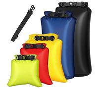 Jufjsfy de Bolsas Secas Impermeables de 6 Piezas para Paseos en, Al Libre Bolsa para PiragüIsmo, Camping, NatacióN, Senderismo, Aleatorio