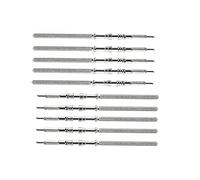 Jufjsfy de de VáStago de Acero para Reloj de 10 Piezas Reloj de Piezas NH35 NH36 NH38 NH39 Repuestos de VáStago de Reloj de Movimiento