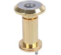 Jufjsfy Mirilla de Seguridad RetráCtil de 200 Grados de 36-58 Mm Mirilla Mirilla Mirilla + Cubierta, Dorada