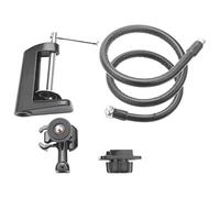 Jufjsfy Soporte para CáMara Web, Soporte de Montaje para CáMara Web Mejorado Brazo Flexible de Cuello de Cisne y Abrazadera, Adecuado para C920, C922, C930