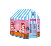 Jufjsfy Tienda de CampañA para NiñOs Princess House Casa de Juegos para NiñOs Tienda de CampañA Tipi Plegable PortáTil Carpas de Juguete Al Aire Libre para NiñOs