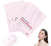 JUFKGBAR Mascarilla de colágeno Rosa en Gel Antiarrugas, reafirmante y Antiarrugas, hidratante y humectante, para Uso Diario, para líneas Finas y Arrugas