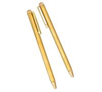 JUFUM 2 Piezas Varillas de Radiestesia, Varillas de AdivinacióN RetráCtiles, Varillas en L en Forma de BolíGrafo PortáTil Herramientas de Caza de Fantasmas, Agua de AdivinacióN, Etc.