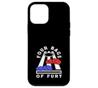Jugador Cornhole Cuatro Bolsas De Furia Diversión Carcasa para iPhone 12 Mini