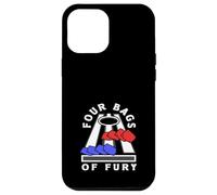 Jugador Cornhole Cuatro Bolsas De Furia Diversión Carcasa para iPhone 12 Pro MAX