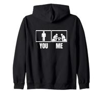 Jugador de ajedrez Orgulloso Hombres Divertidos Sudadera con Capucha