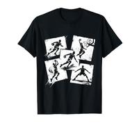 Jugador de Baloncesto Collage Vintage Coach Niños Hombres Mujeres Niños Camiseta gráfica económica