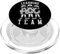 Jugador de béisbol Regreso a la Escuela Divertido Equipo de Aprendizaje ABC PopSockets PopGrip para MagSafe
