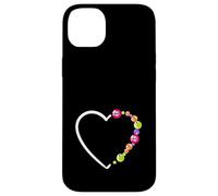 Jugador de bingo Corazón Bolas de bingo Amor Juego Divertido Carcasa para iPhone 14 Plus