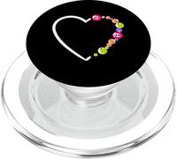 Jugador de bingo Corazón Bolas de bingo Amor Juego Divertido PopSockets PopGrip para MagSafe