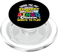 Jugador de bingo Dauber The Bingo Queen Jugar PopSockets PopGrip para MagSafe