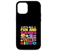 Jugador De Bingo Diversión Y Juegos Gritos Bingo Carcasa para iPhone 12/12 Pro
