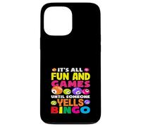 Jugador De Bingo Diversión Y Juegos Gritos Bingo Carcasa para iPhone 13 Pro Max