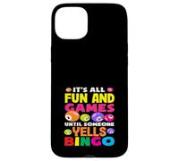 Jugador De Bingo Diversión Y Juegos Gritos Bingo Carcasa para iPhone 15 Plus