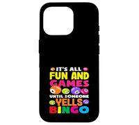 Jugador De Bingo Diversión Y Juegos Gritos Bingo Carcasa para iPhone 16 Pro