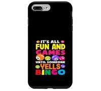 Jugador De Bingo Diversión Y Juegos Gritos Bingo Carcasa para iPhone 7 Plus/8 Plus
