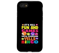 Jugador De Bingo Diversión Y Juegos Gritos Bingo Carcasa para iPhone SE (2020) / 7 / 8
