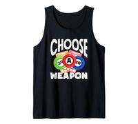 Jugador de bingo Elige un arma Diseño divertido de bingo Camiseta sin Mangas