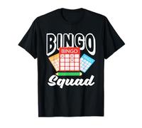 Jugador de bingo Escuadrón de bingo Entusiasta de los juegos divertidos Camiseta