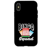 Jugador de bingo Escuadrón de bingo Entusiasta de los juegos divertidos Carcasa para iPhone X/XS