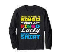 Jugador de bingo Lucky What Happens Stays Manga Larga