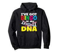 Jugador de bingo Tengo Bingo en mi ADN Sudadera con Capucha