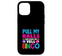 Jugador de bingo tira de mis bolas y me hace gritar bingo Carcasa para iPhone 12/12 Pro