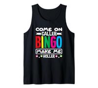 Jugador de bingo Vamos Llamador Bingo Hazme Gritar Camiseta sin Mangas