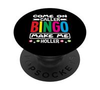 Jugador de bingo Vamos Llamador Bingo Hazme Gritar PopSockets PopGrip Adhesivo