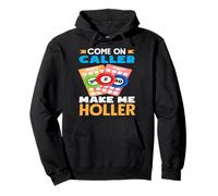 Jugador de Bingo Vamos Llamador Hazme Gritar Sudadera con Capucha