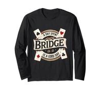 Jugador De Bridge A Day Spend Playing Bridge Manga Larga