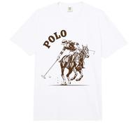 Jugador De Caballo De Polo Mujer Montando Deportista Comfort Colors Adult Heavyweight T-Shirt