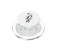 Jugador De Caballo De Polo Mujer Montando Deportista PopSockets PopGrip para MagSafe