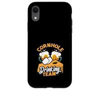 Jugador de Cornhole Beber Equipo Fun Vibes Carcasa para iPhone XR