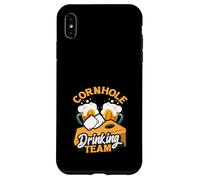 Jugador de Cornhole Beber Equipo Fun Vibes Carcasa para iPhone XS MAX