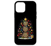 Jugador de Dardos Árbol de Navidad Navidad Carcasa para iPhone 12 Mini