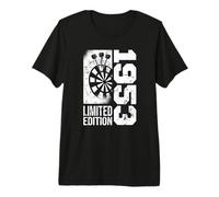Jugador de Dardos Cumpleaños Nacido en 1953 Juego de Dardos Camiseta Premium