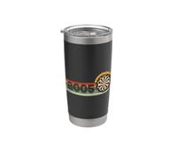 Jugador de dardos Cumpleaños nacido en 2005 Juego de Dardos Vaso térmico de acero inoxidable de doble pared