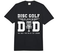 Jugador de Disc Golf Dad The Idol Disc Golfer Jugador de Disc Golf Comfort Colors Adult Heavyweight T-Shirt