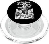 Jugador de fútbol Patron Saint Luigi Scrosoppi Funny Football PopSockets PopGrip para MagSafe