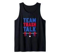 Jugador de futbolín divertido Team Trash Talk Camiseta sin Mangas