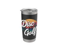 Jugador De Golf De Disco Disc Golf Vaso térmico de acero inoxidable de doble pared