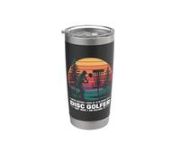 Jugador De Golf De Disco Disc Golf Vaso térmico de acero inoxidable de doble pared