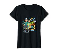 Jugador de Golf Motivacional apunta a un Estilo Deportivo más Alto Camiseta