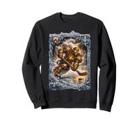 Jugador de Hockey con Motor Steampunk Sudadera
