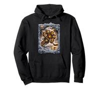 Jugador de Hockey con Motor Steampunk Sudadera con Capucha
